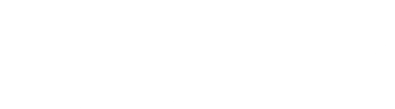 Logo Blanco – ItalRoom – Empresa de diseño, producción y fabricación de muebles para el hogar